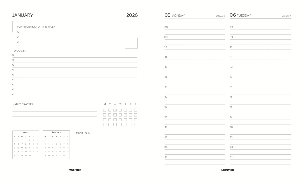 2026 Planner RUBY - Image 5